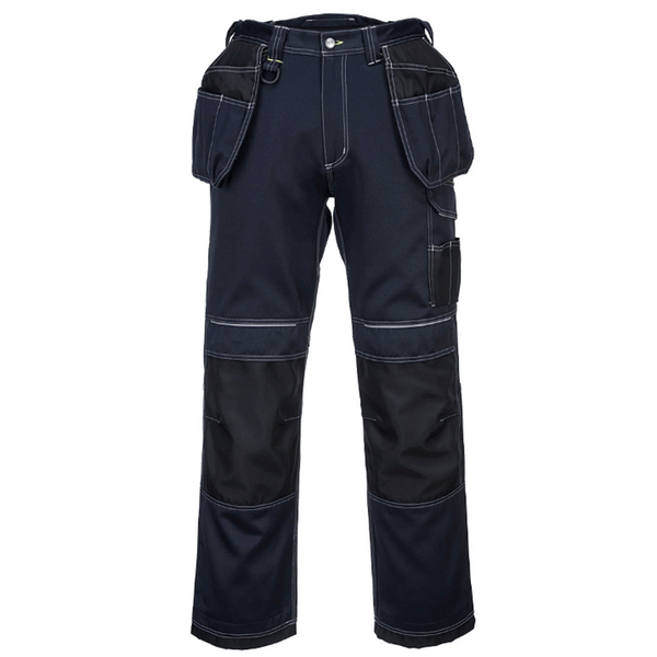 Portwest T602 PW3 Holster Pocket Kneepad Work Trousers Various Colours