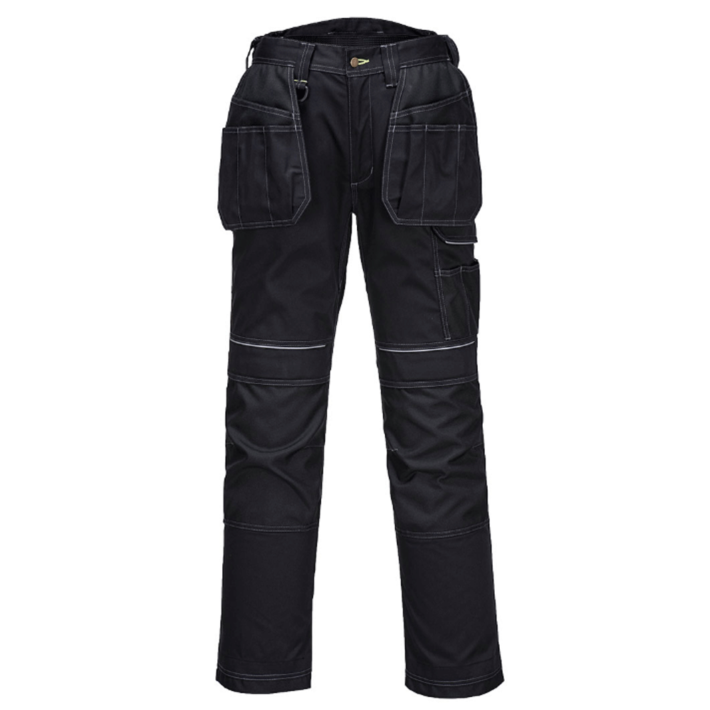 Portwest T602 PW3 Holster Pocket Kneepad Work Trousers Various Colours