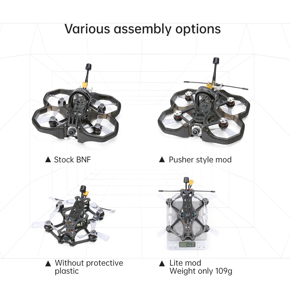 iFlight Protek25 HD Cinematic Mini Quadcopter w/ Caddx Vista