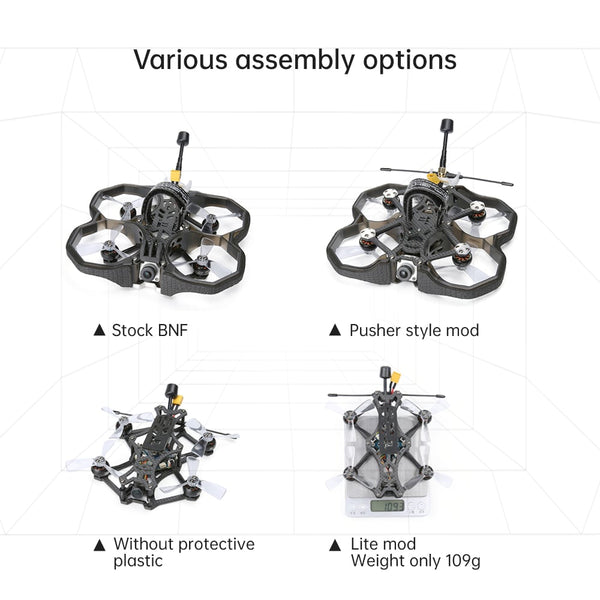 iFlight Protek25 HD Cinematic Mini Quadcopter w/ Caddx Vista