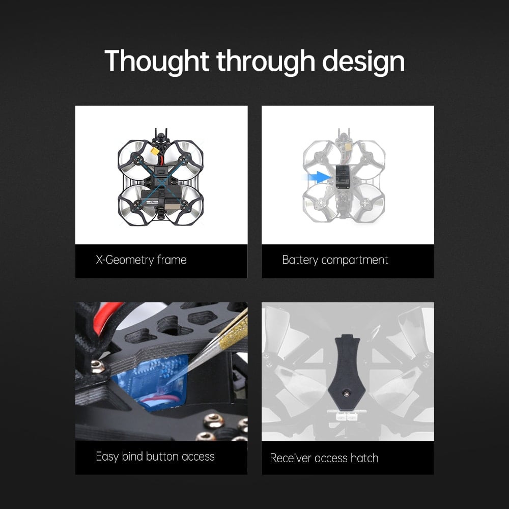 iFlight Protek25 Pusher 2.5" Analog CineWhoop (RaceCam R1)