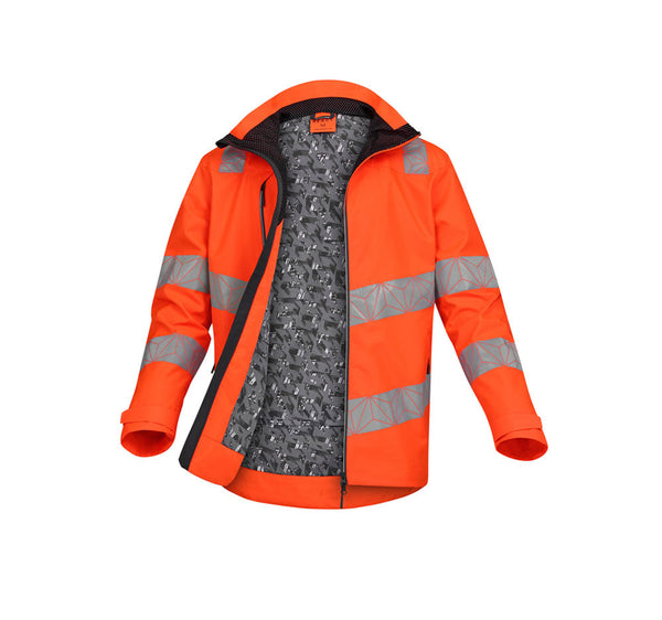 PULSAR® RCT800 / RCT801 React GRS Waterproof Breathable Hi-Vis Shell Jacket