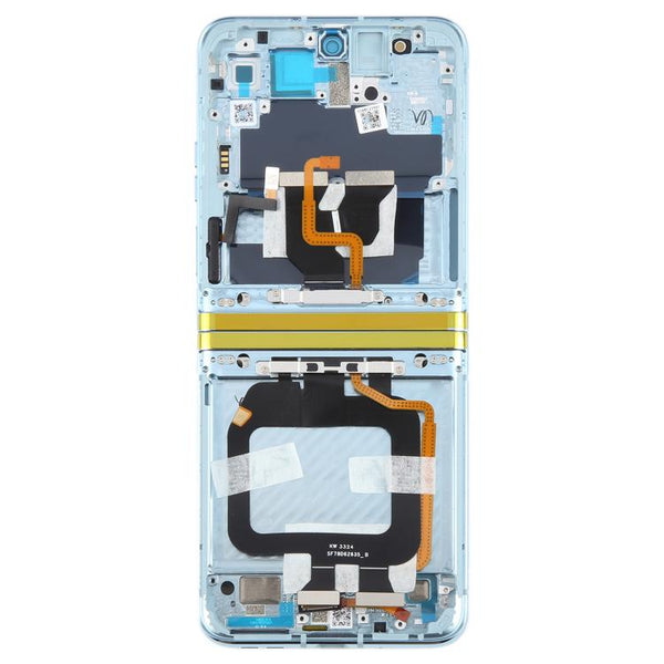 For Motorola Razr 40 Ultra XT2321-3 XT2321-1 XT2321-2 Original LCD Screen Digitizer Full Assembly with Frame