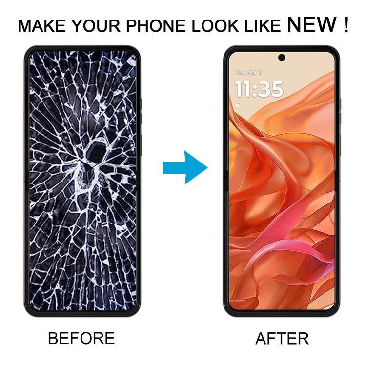 For Motorola Razr 2024 Original LCD Screen Digitizer Full Assembly with Frame