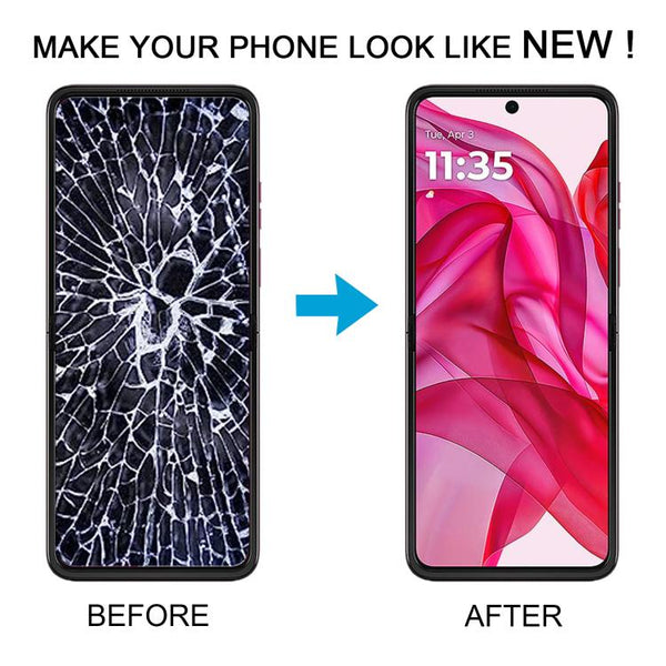 For Motorola Razr+ 2024 Original LCD Screen Digitizer Full Assembly with Frame