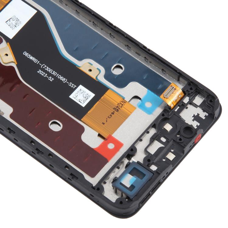 For ZTE Blade A75 5G / V60 Smart LCD Screen Digitizer Full Assembly with Frame