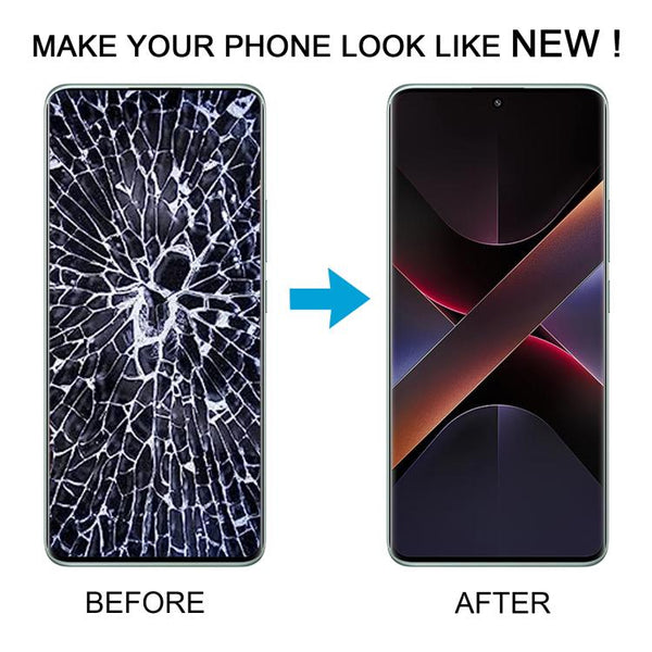 For Xiaomi Poco X7 5G AMOLED Original LCD Screen Digitizer Full Assembly with Frame