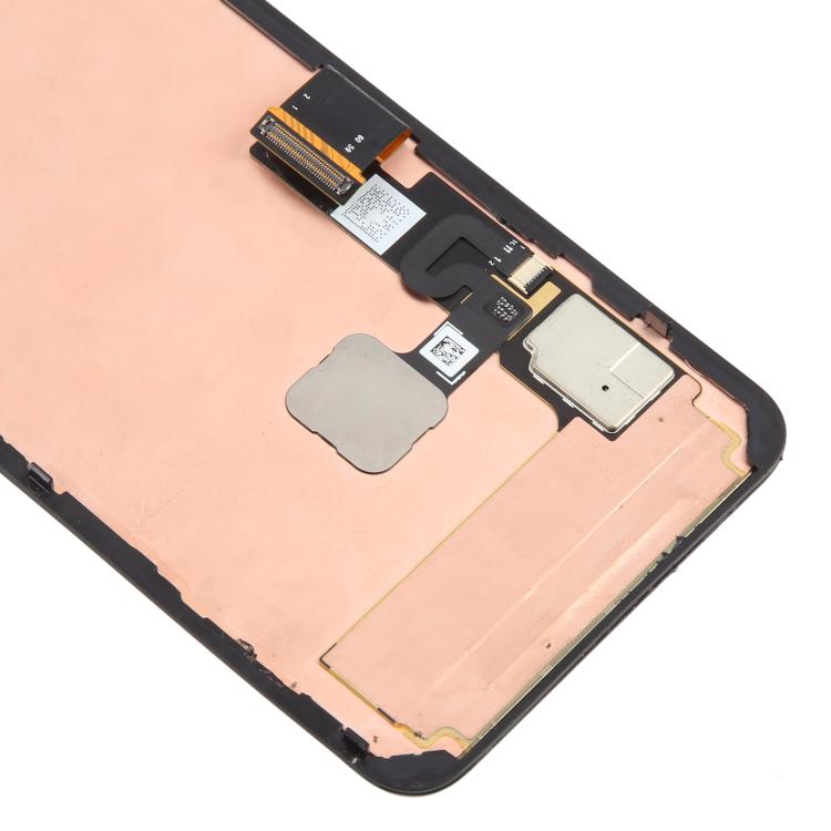 For Google Pixel 8 GKWS6 Original LCD Screen Digitizer Full Assembly with Frame, Including Fingerprint Flex Cable