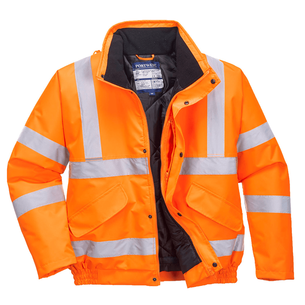 Portwest RT32 Hi-Vis Winter Waterproof Bomber Jacket