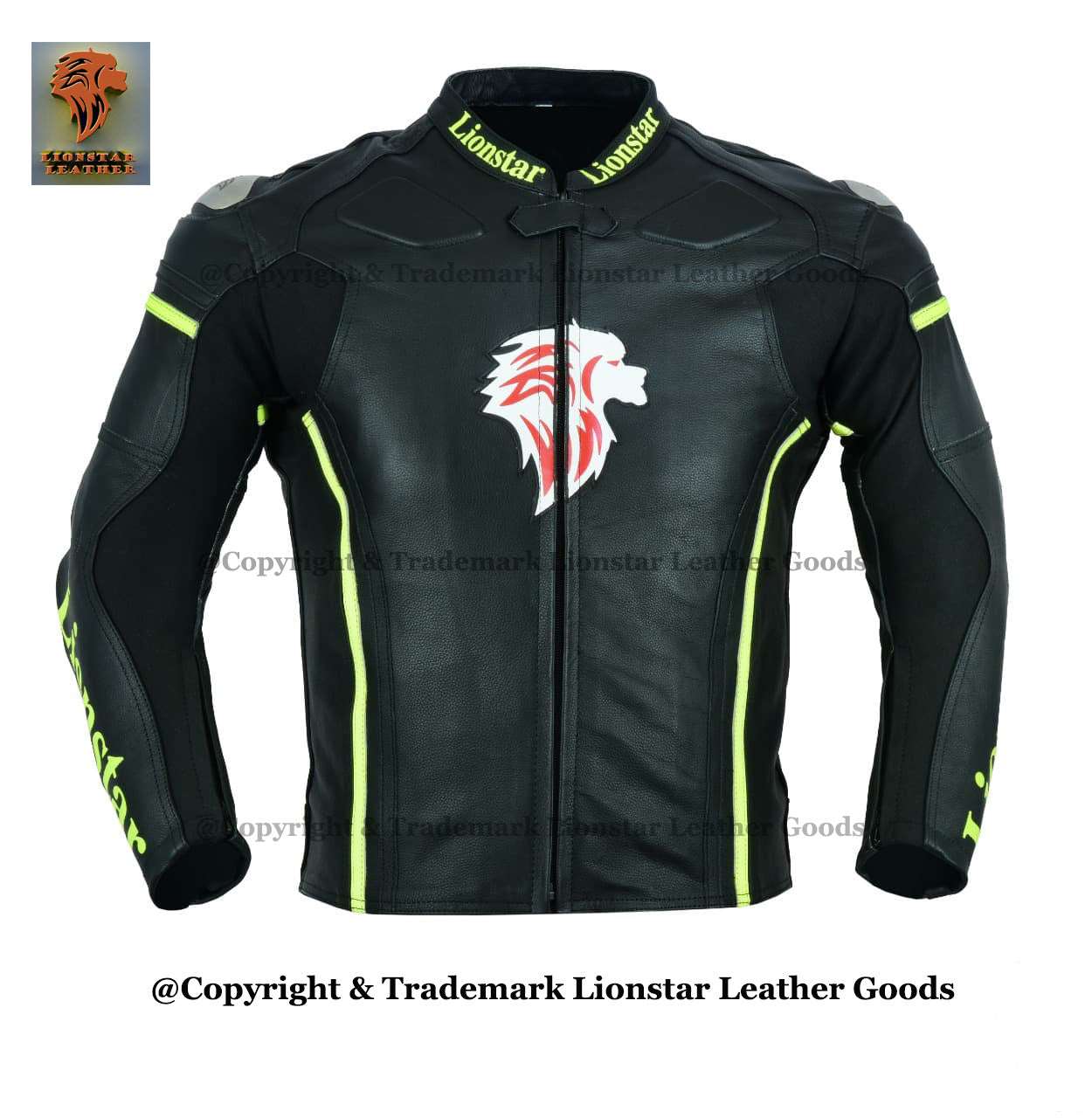 Cowhide Racing Jacket with CE Armor, Speed Hump, & External Hard Shoulders (Unisex)