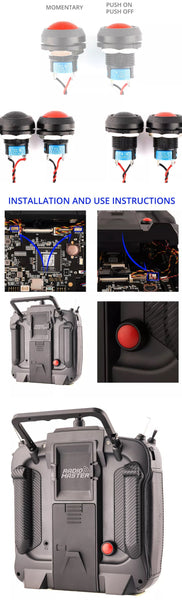 RadioMaster DIY Upgrade Button (Push/Momentary)