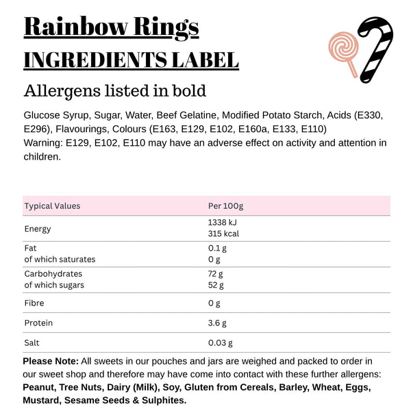 Rainbow Rings