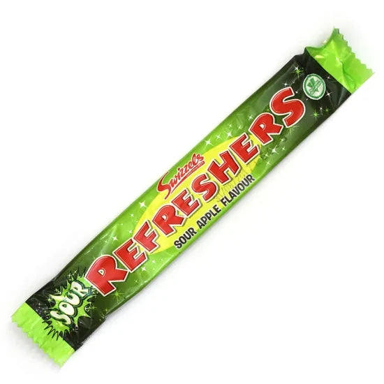 Swizzels Refreshers Chew Bar – Sour Apple Flavor