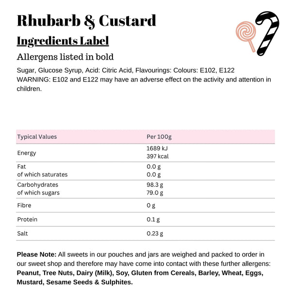 Rhubarb & Custard