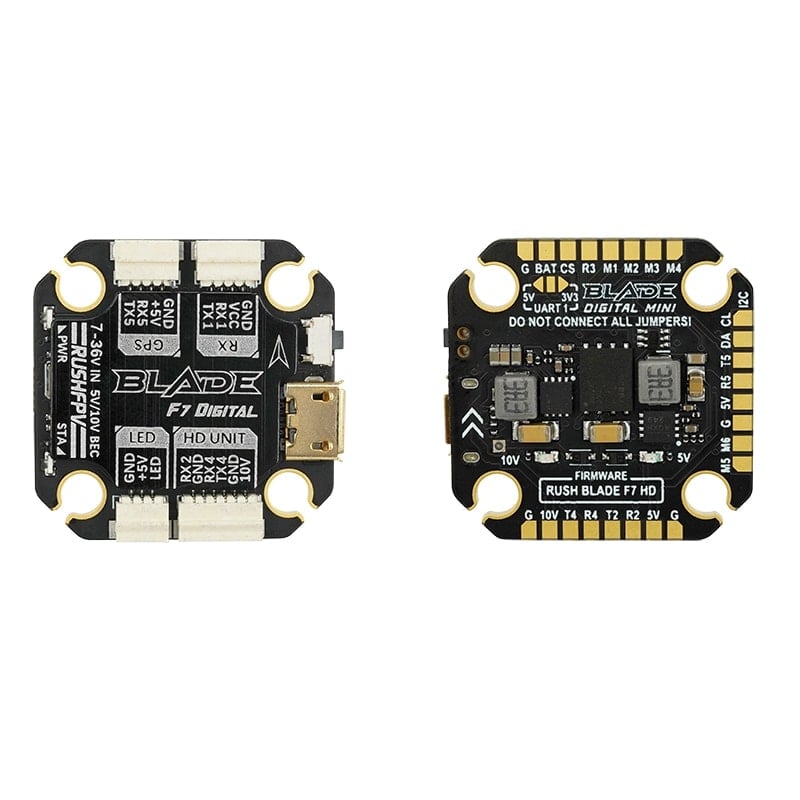 RUSHFPV Rush Blade Mini Analog F722 Flight Controller