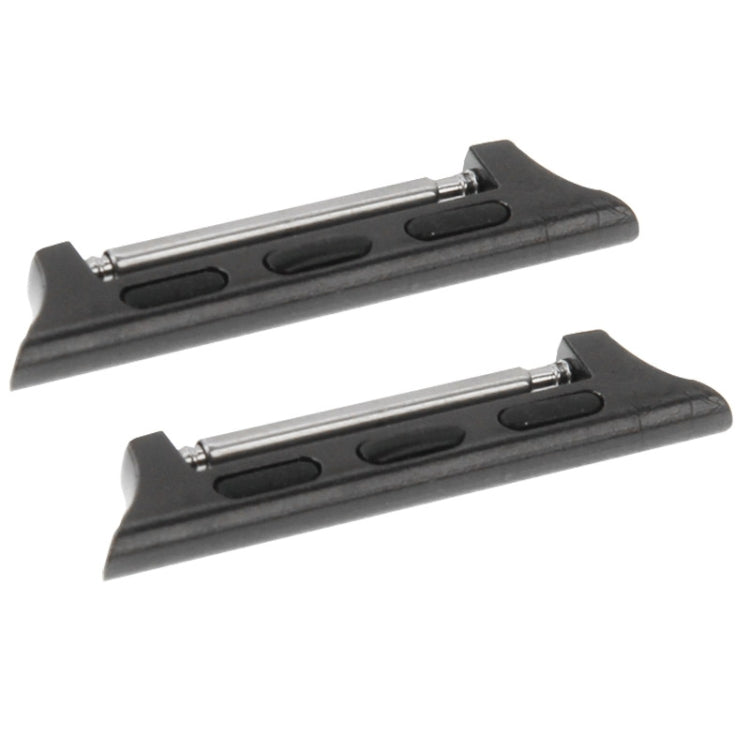 2 PCS for Apple Watch 42mm Metal Strap Connector Metal Buckle