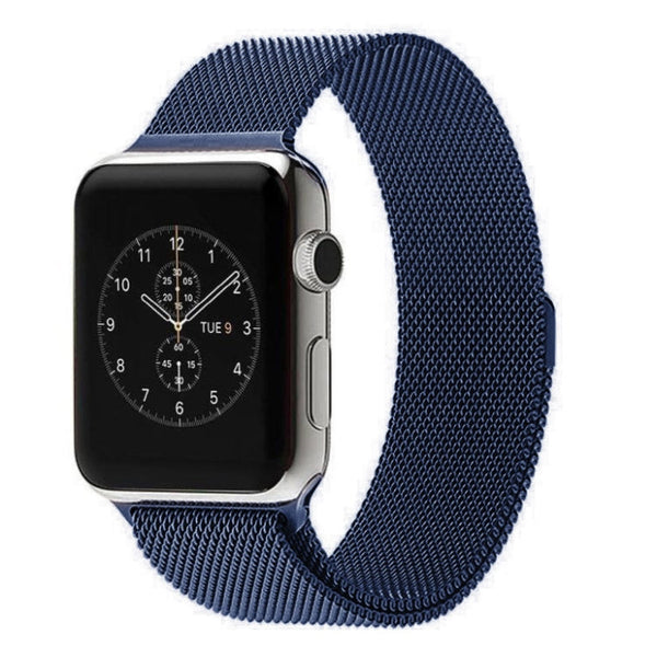 For Apple Watch 42mm Milanese Loop Magnetic Stainless Steel Watch Band
