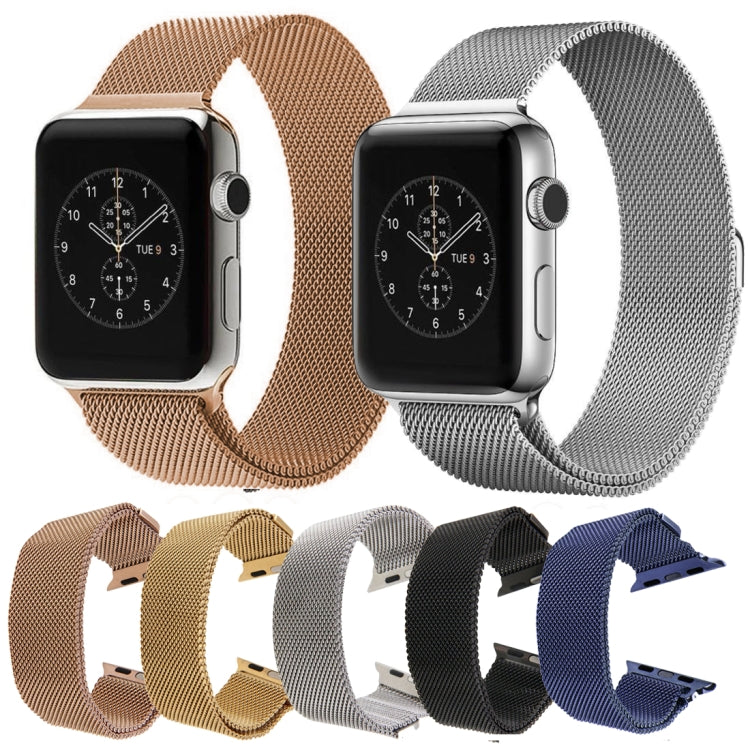 For Apple Watch 42mm Milanese Loop Magnetic Stainless Steel Watch Band