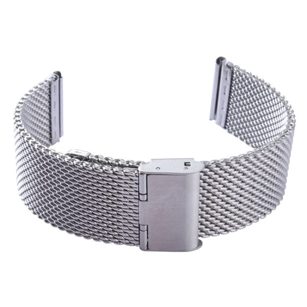 For Apple Watch 38mm Milanese Classic Buckle Stainless Steel Watch Band , Only Used in Conjunction with Connectors ( S-AW-3291 )