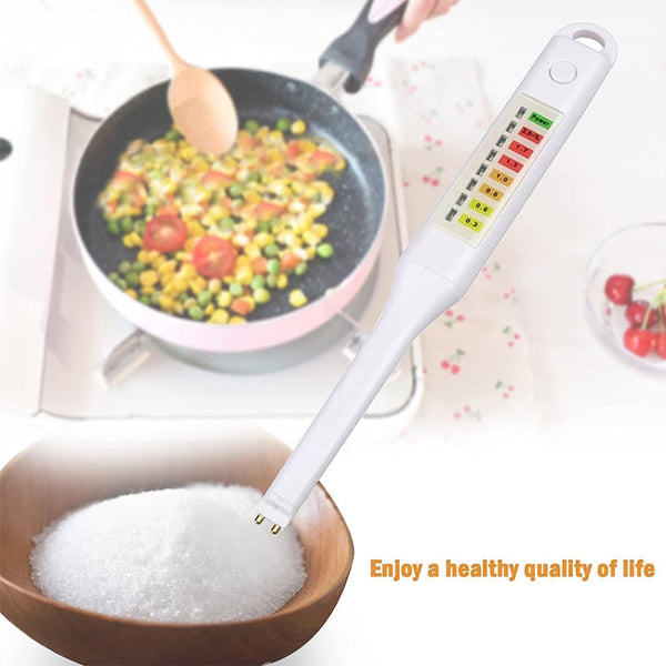 Salinity Analyzer Meter Salty Check Food Salinometer Waterproof Salt Tester , NS01