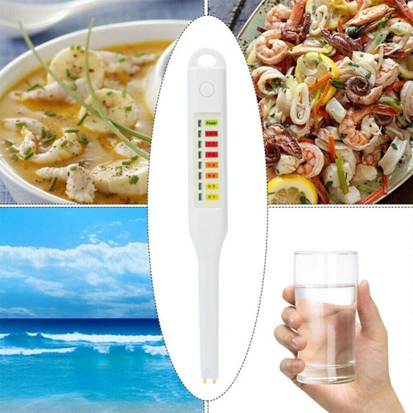 Salinity Analyzer Meter Salty Check Food Salinometer Waterproof Salt Tester , NS01