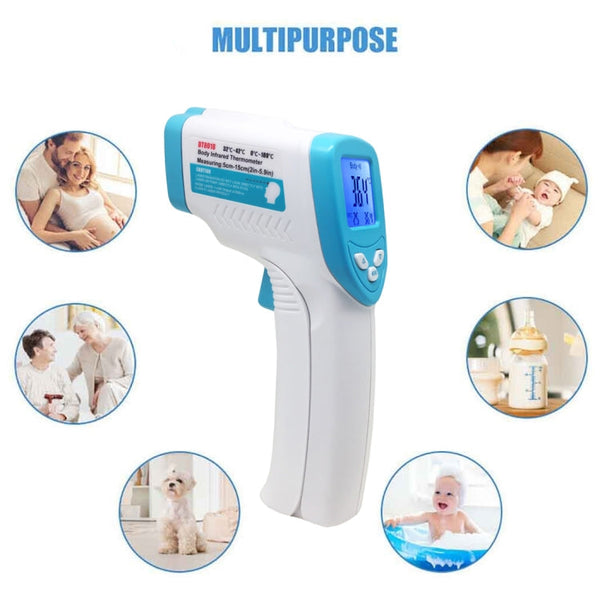 DT8018 Non-contact Forehead Body Infrared Thermometer, Temperature Range: 32.0 Degree C - 42.5 Degree C