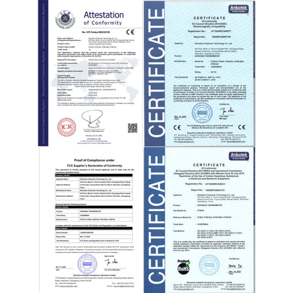 DT8018 Non-contact Forehead Body Infrared Thermometer, Temperature Range: 32.0 Degree C - 42.5 Degree C