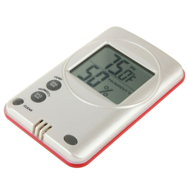 Digital LCD Indoor Outdoor Weather Humidity Hygrometer Thermometer