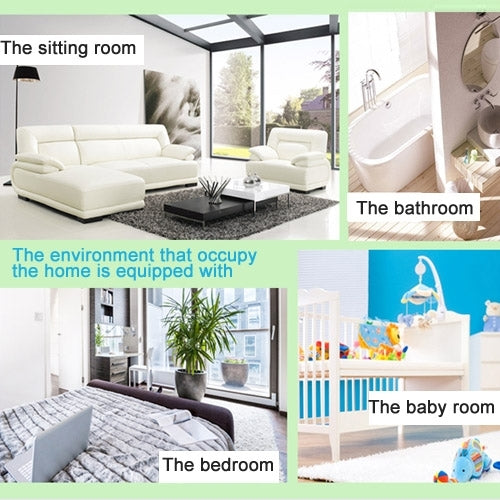 Digital LCD Indoor Outdoor Weather Humidity Hygrometer Thermometer