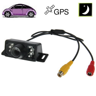 7 LED IR Infrared Waterproof Night Vision Wired Short Lens DVD Rear View, With Scaleplate , Support Installed in Car DVD Navigator or Car Monitor , Wide Viewing Angle: 140 degree (YX002)