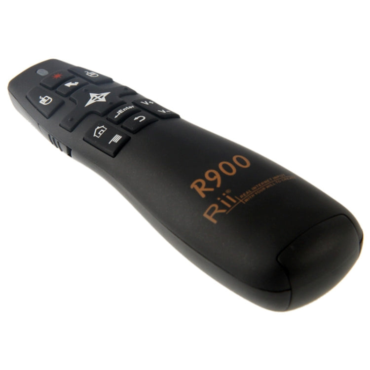 2.4G Wireless Presenter Laser Pointer Fly Mouse Rii Professional Air Mouse R900 for HTPC / Android TV BOX / PS3 / XBOX360 / Tablet PC (K14 R900), K14 R900