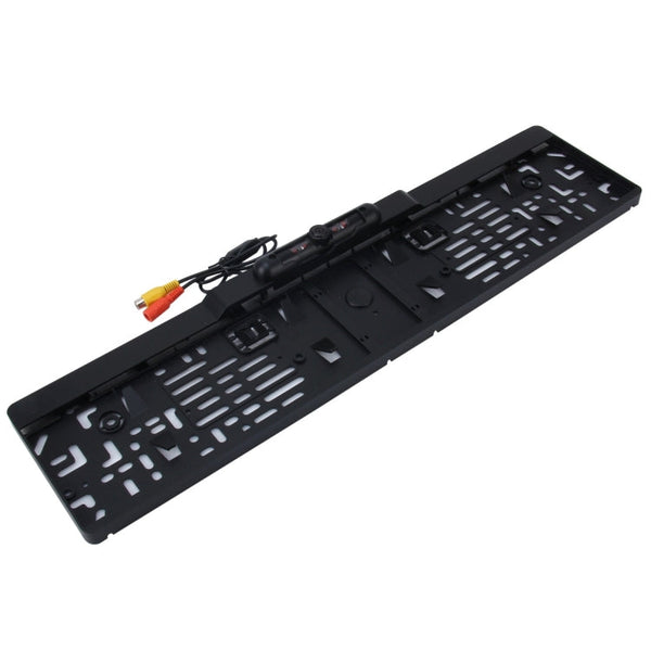 European Car License Plate Frame Rear View Camera, Size: 52.8cm x 12.6cm