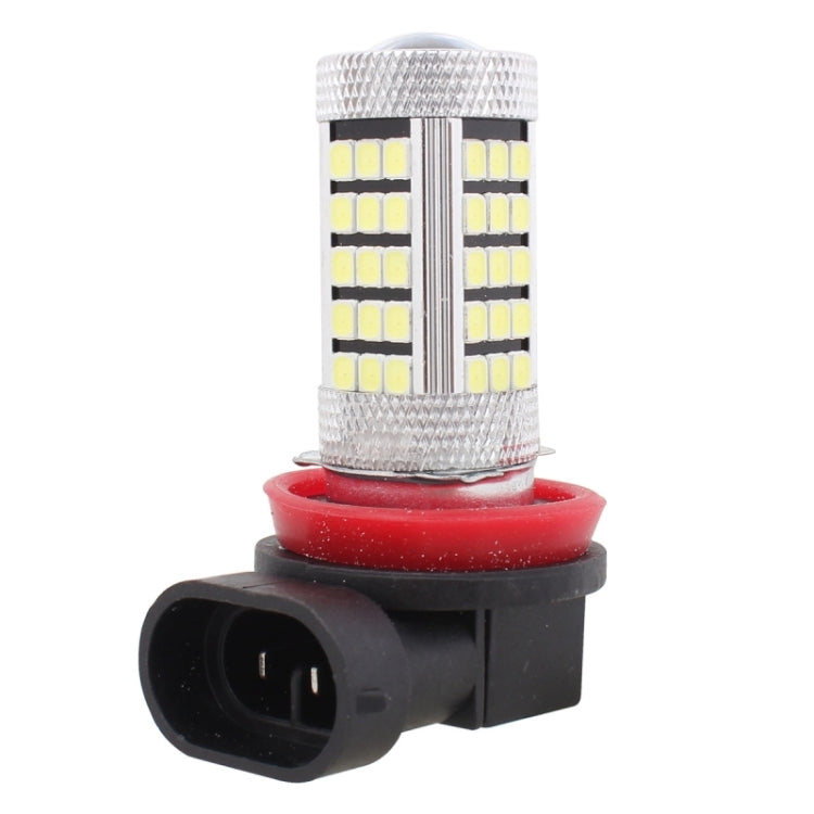 2 PCS H11 12.6W 630LM 6500K White Light 2835 SMD 66 LED Car Fog Light,  DC12V