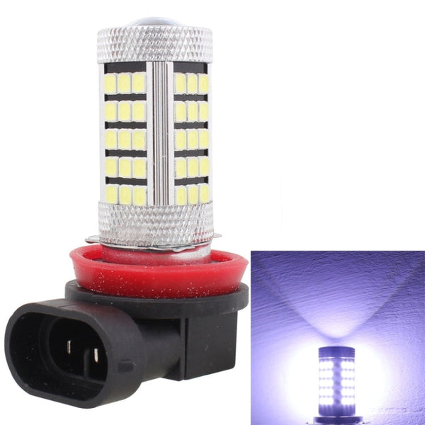 2 PCS H11 12.6W 630LM 6500K White Light 2835 SMD 66 LED Car Fog Light,  DC12V