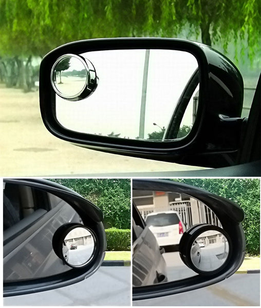 2 PCS SY-022 Car Vehicle Mirror Blind Spot Rear View Small Round Mirror, Diameter: about 5.6cm