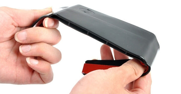 2 PCS Flexible Shielding Rain Board Rain Eyebrow with Wind Guide Apparatus for Car Rearview Mirrors