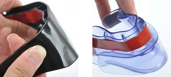 2 PCS Flexible Shielding Rain Board Rain Eyebrow with Wind Guide Apparatus for Car Rearview Mirrors