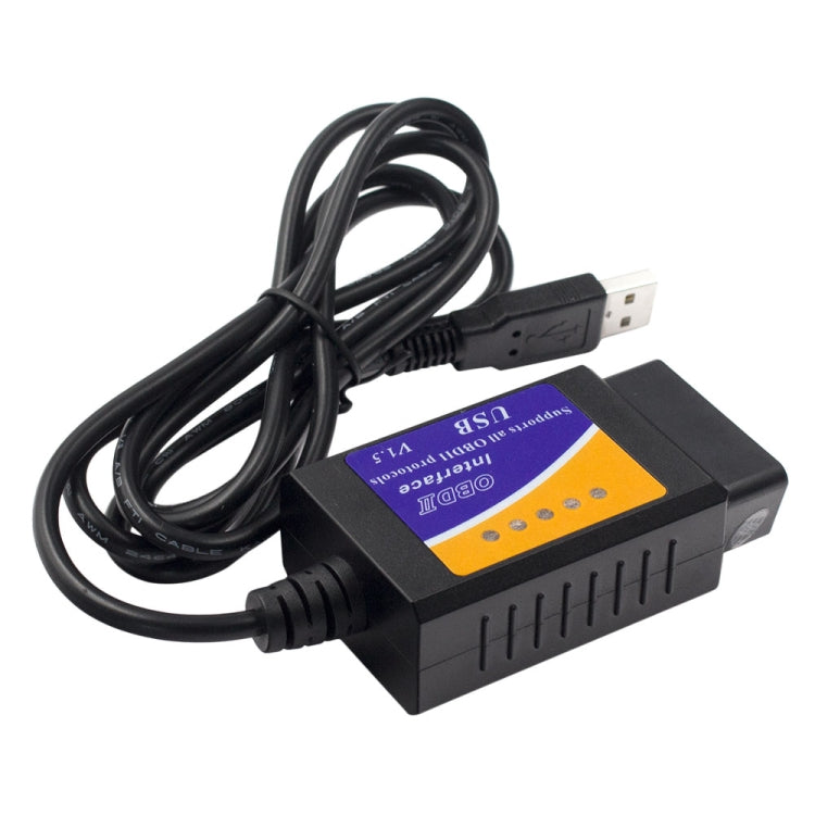 ELM327 Interface USB V1.5 OBDII Auto Diagnostic Scanner Tool