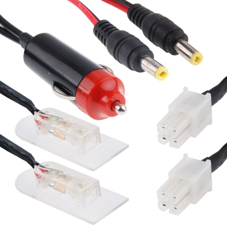 2 PCS DC 12V Car License Plate Anti Photo Radar Device, License Plate Anti Photo