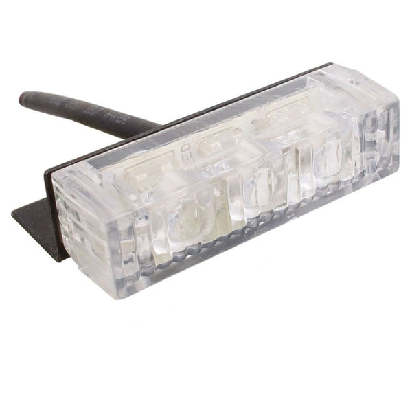 6W 450LM 6 x 3-LED Yellow Light 577nm Car Strobe Flash Warning Light Signal Lamp, DC 12V