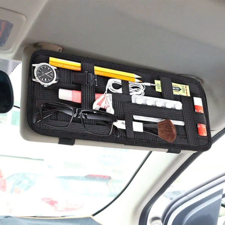 MuElastic Multi-functional Car Clip Sunvisor Car Storage Bag