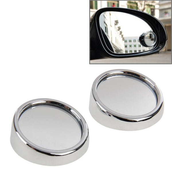 2 PCS 3R11 Car Rear View Mirror Wide Angle Mirror Side Mirror, 360 Degree Rotation Adjustable, 3R-011(Black), 3R-011