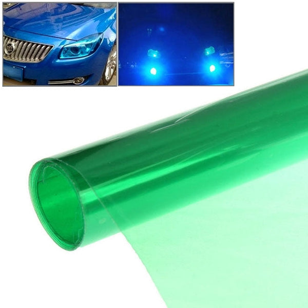 Protective Decoration Flash Point Car Light Membrane /Lamp Sticker, Size: 195cm x 30cm