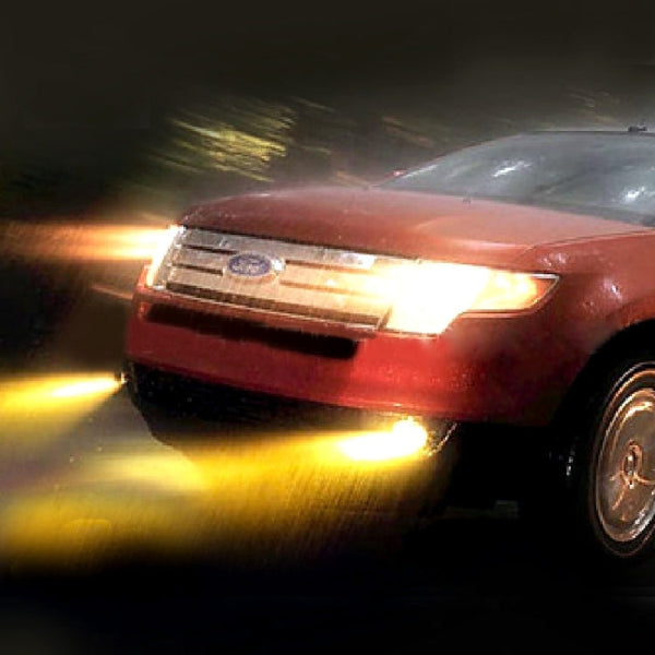 2 X 9006 HOD Halogen Bulbs 12V 100W 2400 LM 3500K Yellow Light Headlights