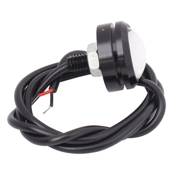 2 PCS 22.5mm 1.5W 150LM Ice Blue Light 3 LED SMD 5630 Spotlight Eagle Eye Light Daytime Running Light for Vehicles