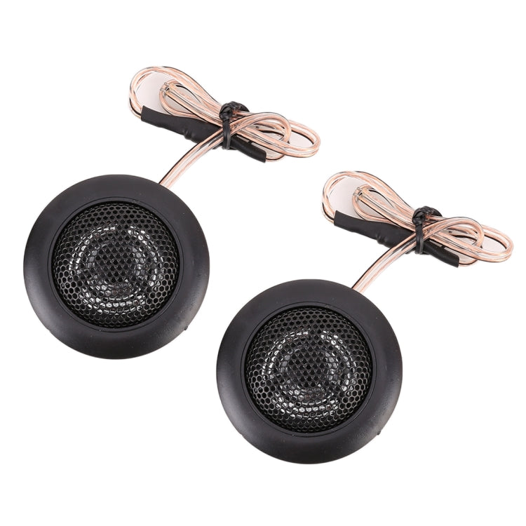 2 PCS 500W High Efficiency Mini Dome Tweeter Speakers for Car Audio System