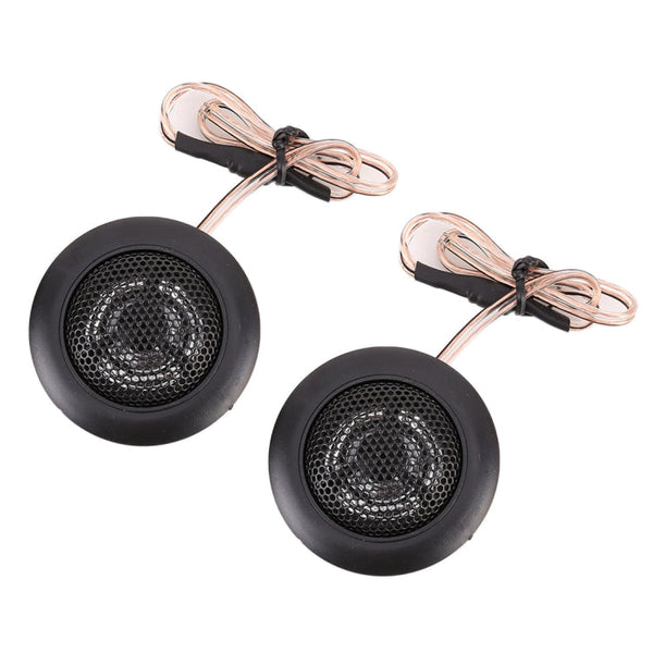 2 PCS 500W High Efficiency Mini Dome Tweeter Speakers for Car Audio System