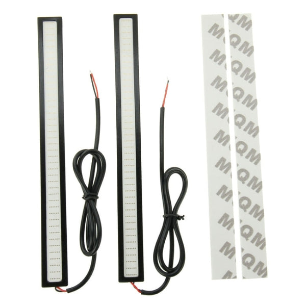 2 PCS 6W*2 DRL LED Light Bar Car Light Source Waterproof Daytime Running Lights, DC 12V