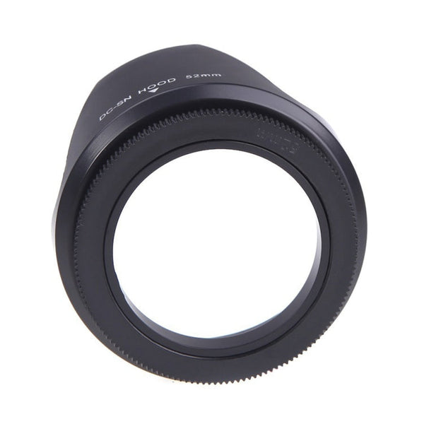 52mm Lens Hood for Cameras(Screw Mount)
