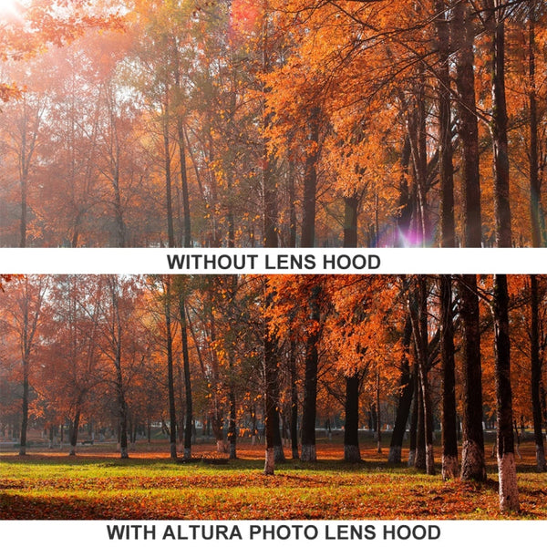 52mm Lens Hood for Cameras(Screw Mount)